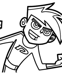 22+ Danny Phantom Coloring Pages