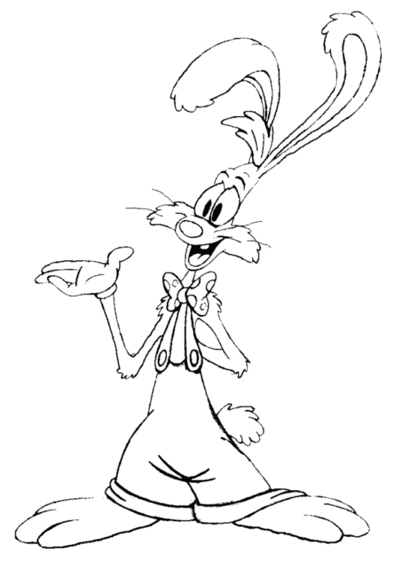 Who Framed Roger Rabbit Coloring Pages Printable for Free Download
