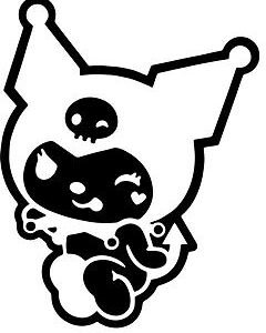 pinte a kuromi in 2023  Hello kitty coloring, Stitch coloring pages, Anime  character design