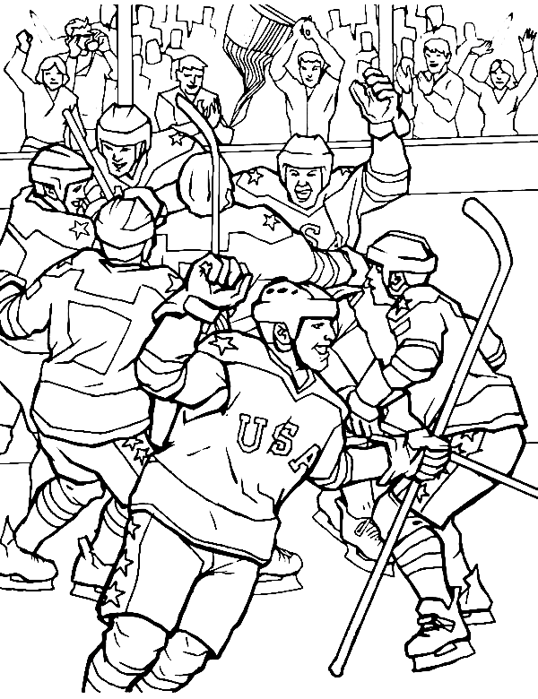 NHL coloring pages  Free Coloring Pages