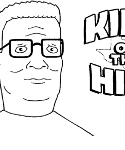 25+ King Of The Hill Coloring Pages