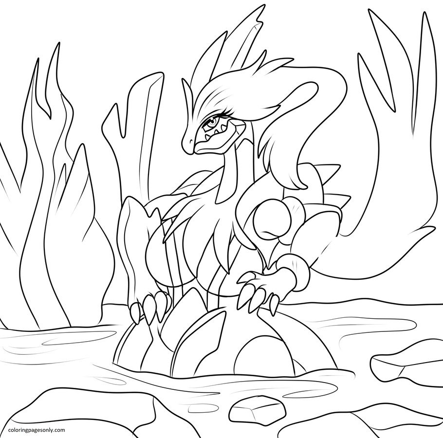 10 Kyurem Pokémon Coloring Pages for Your Artistic Adventures