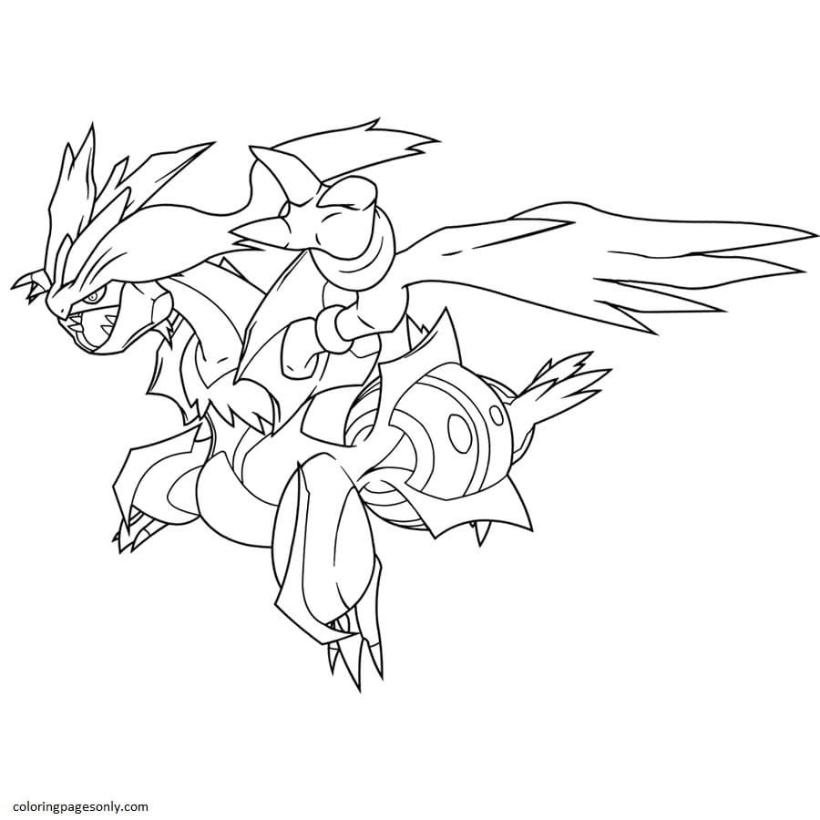 10 Kyurem Pokémon Coloring Pages for Your Artistic Adventures