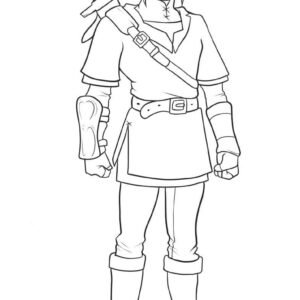 20 Zelda Coloring Pages (Free PDF Printables)