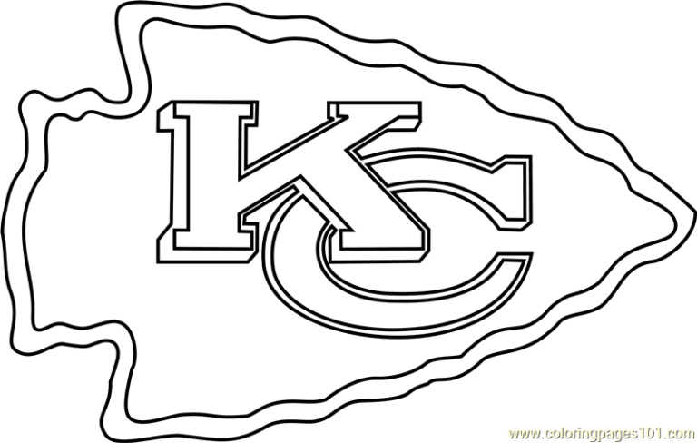 Kansas city chiefs coloring pages printable for free download