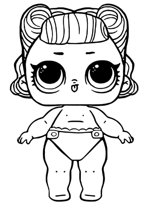 Lol Baby Coloring Pages Printable for Free Download