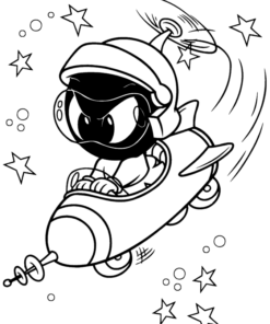 23+ Marvin Martian Coloring Pages