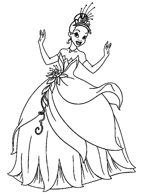 Princess Coloring Pages Printable for Free Download