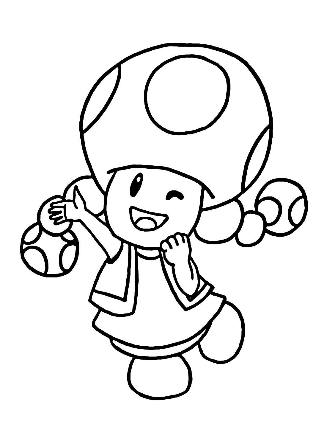 toadette coloring pages