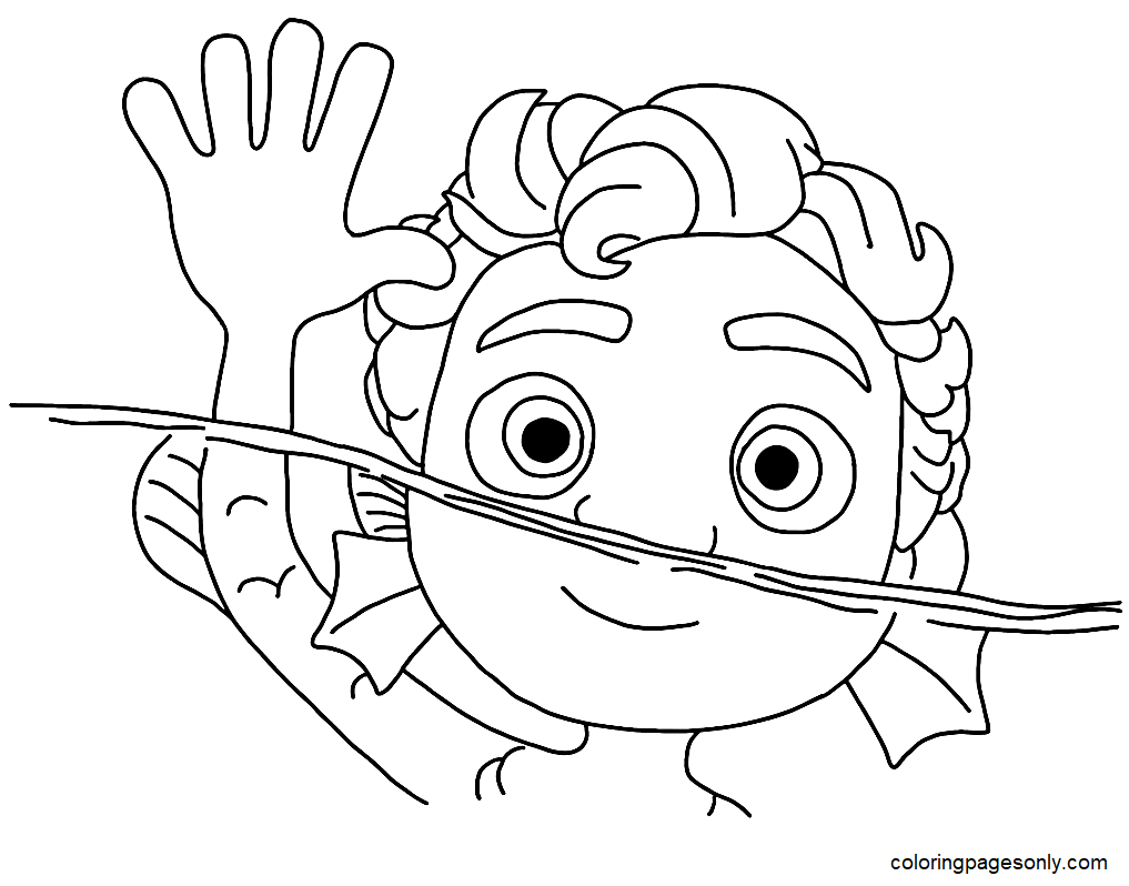 Luca Coloring Pages Printable for Free Download