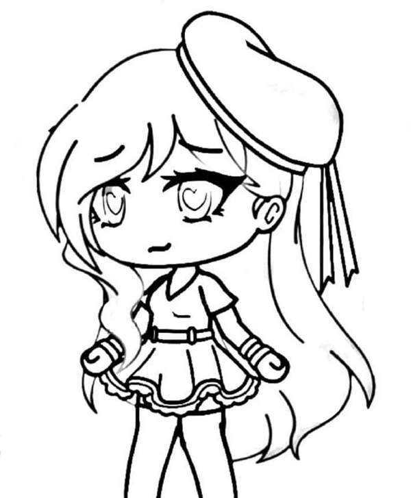 Coloring page Gacha life Gacha Life 2