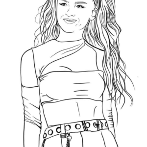 Olivia Rodrigo Coloring Pages Printable for Free Download