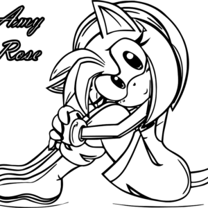 Amy Rose Bow Coloring Page - Wecoloringpage.com  Coloring books, Cartoon  coloring pages, Coloring pages