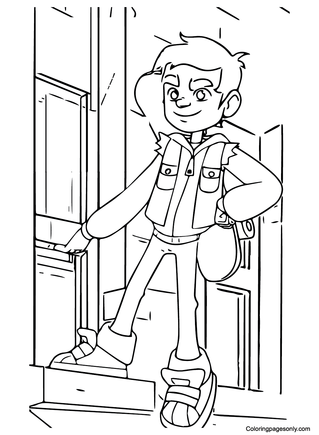 Subway Surfers Coloring Pages Printable for Free Download