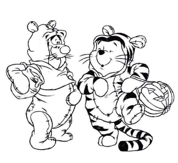 10 Cozy Fall Disney Coloring Pages for Autumn Lovers