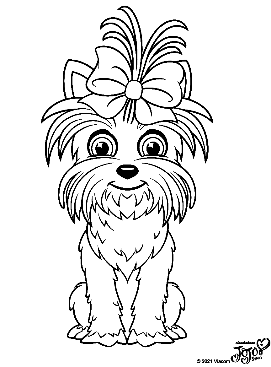 Jojo Siwa Coloring Pages Printable for Free Download