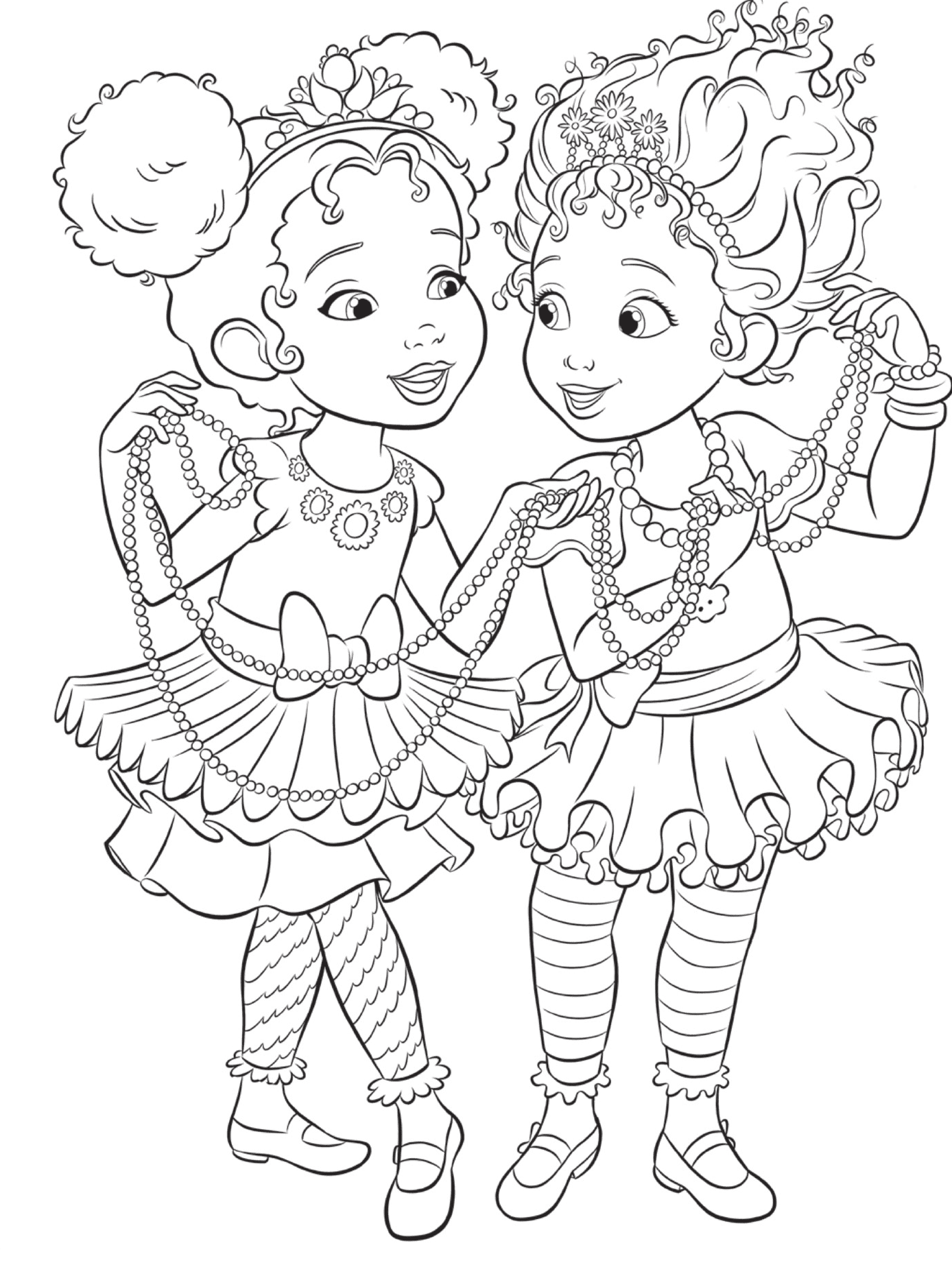 Fancy Nancy Coloring Pages Printable for Free Download