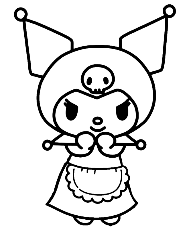 Kuromi Coloring Pages Printable for Free Download