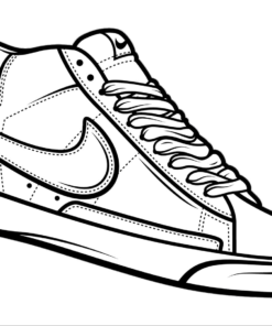 Nike Coloring Pages Printable for Free Download