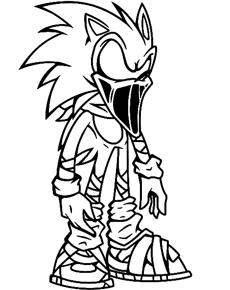 Lord X Sonic Exe Sticker