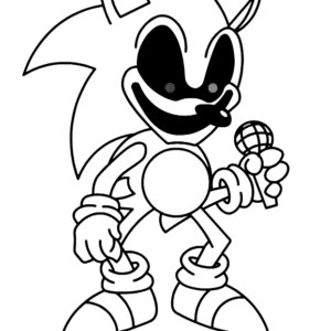 20 Sonic Exe Coloring Pages (Free PDF Printables)