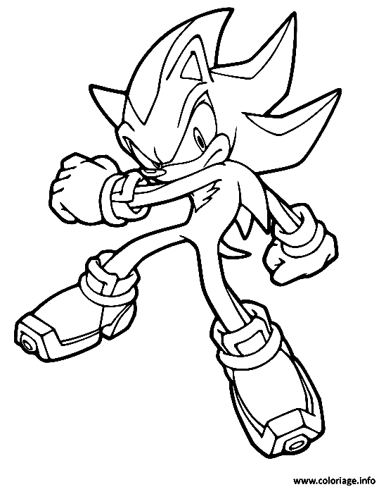 Coloriage Sonic  Hedgehog colors, Cartoon coloring pages, Free kids  coloring pages