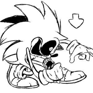 Desenho e Imagem Sonic EXE Prontidão para Colorir e Imprimir Grátis para  Adultos e Crianças 