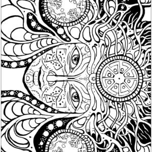 SPIRAL COLORING BOOKS FOR ADULTS - Vol.5: coloring books for adults  relaxation with pencils by Jangle Charm, Paperback