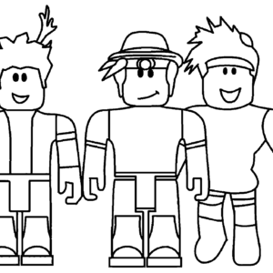 Green Standing Rainbow Friends Roblox Coloring Page for Kids