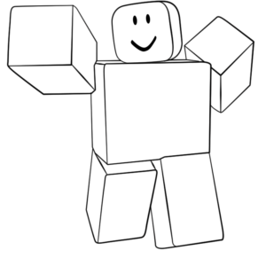 Roblox de colorat - Free Printable Roblox Coloring Pages For Kids in 2023