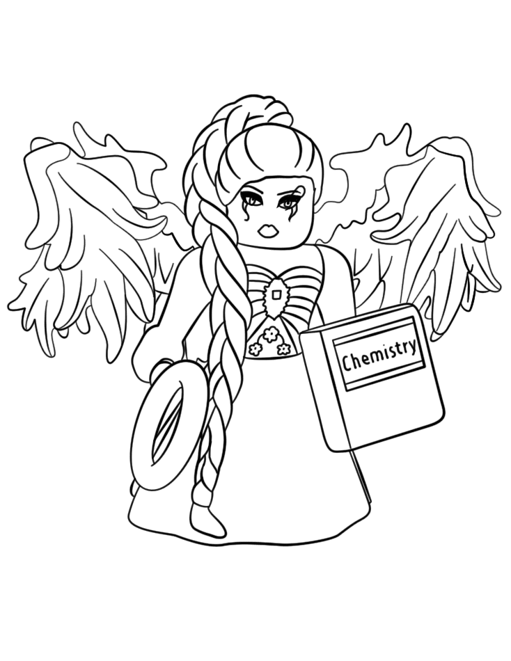 Roblox Girl Coloring Pages - 2 Free Coloring Sheets (2021)  Coloring pages  for girls, Free printable coloring sheets, Princess coloring pages