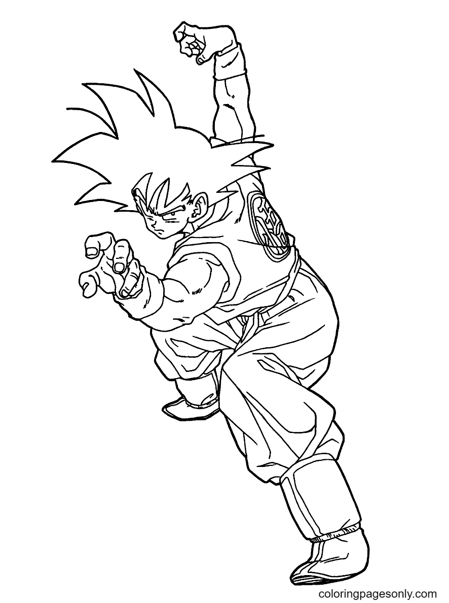 Pan Dragon Ball Coloriage - AZ Coloriage