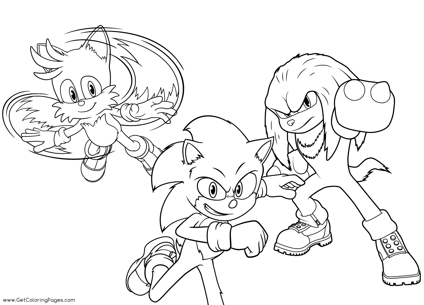 Sonic - Sonic the Hedgehog 2 Coloring Pages - Sonic The Hedgehog Coloring  Pages - Colorin…