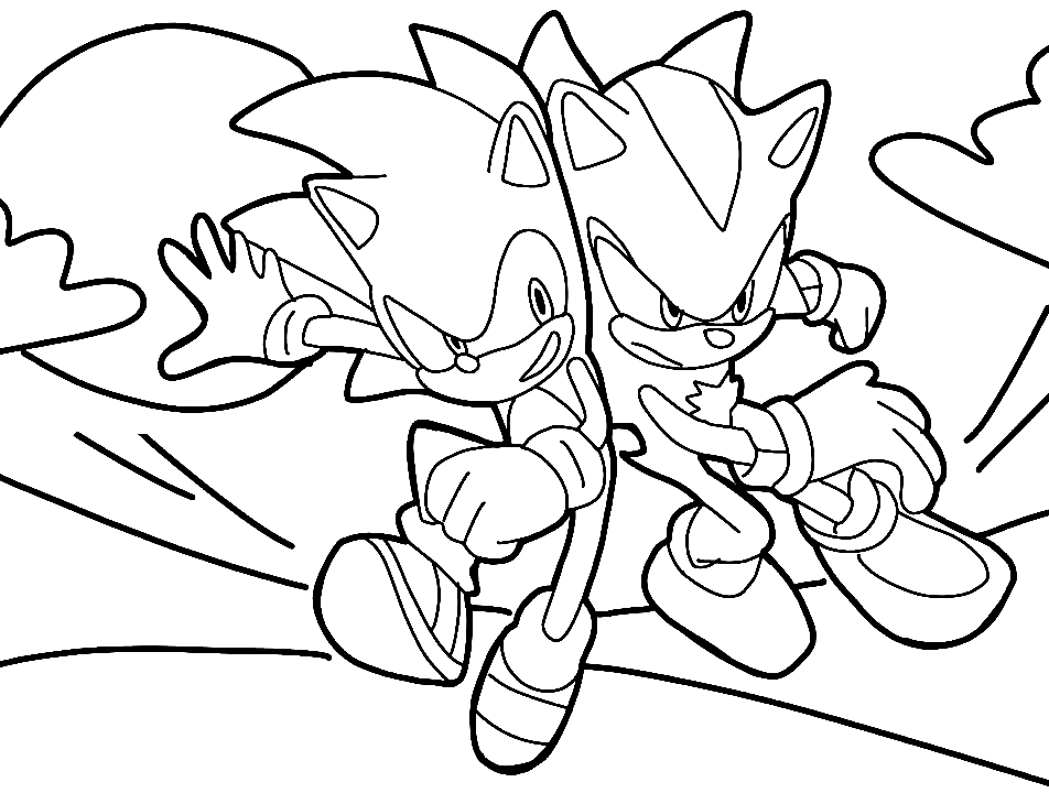 Coloring page - Shadow