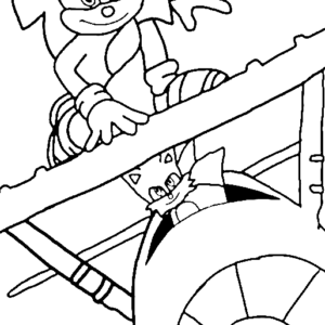 72 Sonic Coloring Pages (Free PDF Printables)