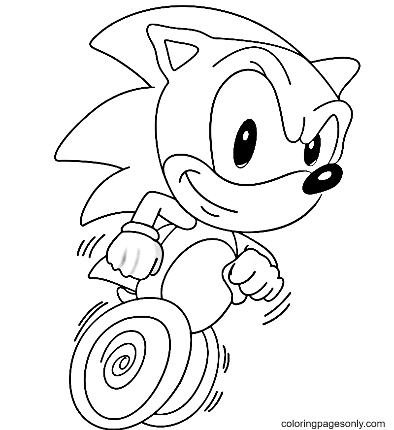 Classic Sonic kevyn Draw - Illustrations ART street