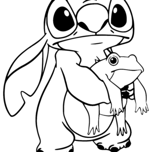 57 desenhos de Lilo e Stitch para colorir