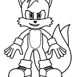 Tails Coloring Pages Printable for Free Download