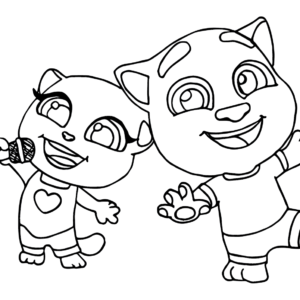 Talking Ben Coloring Pages Printable for Free Download