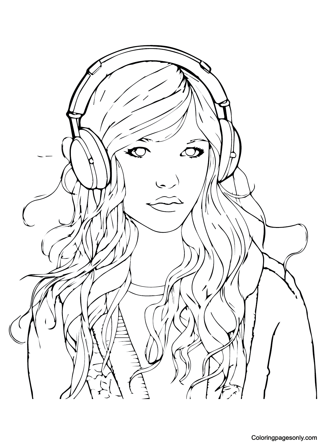 Teenage Girls Coloring Pages Printable for Free Download