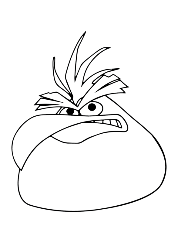 10 Angry Birds Coloring Pages for Fans of All Ages
