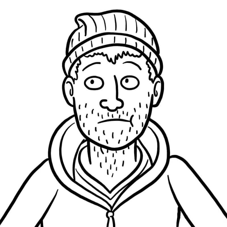 Bojack Horseman Coloring Pages Printable for Free Download