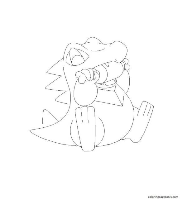 10 Totodile Pokémon Coloring Pages to Unleash Your Artistic Skills