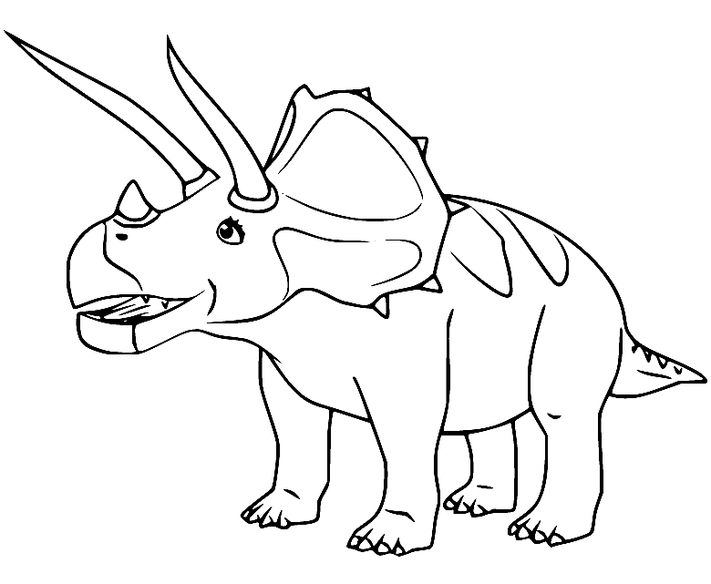 Dinosaur Train Coloring Pages Printable for Free Download