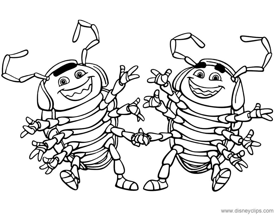 A Bug's Life Coloring Pages Printable for Free Download