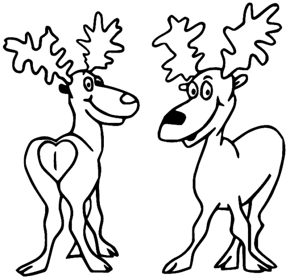 Moose Coloring Pages Printable for Free Download