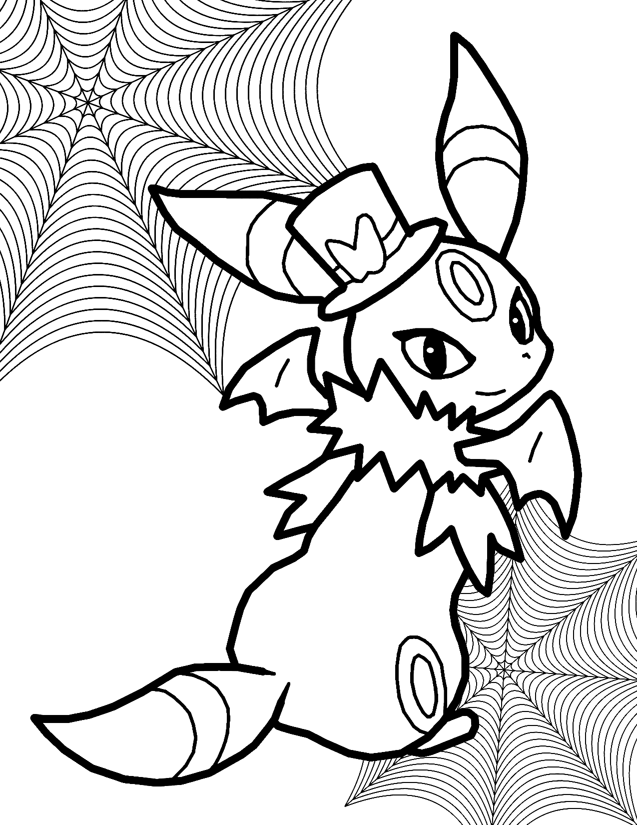10 Spooky Pokémon Halloween Coloring Pages for October