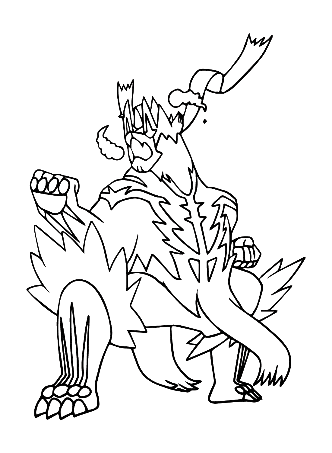 10 Cool Urshifu Pokémon Coloring Pages for Fans