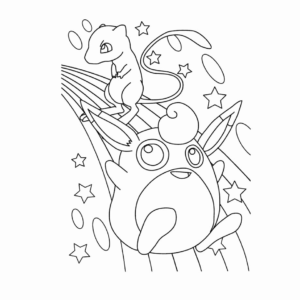 Mew Pokemon Coloring Pages 2019, Educative Printable