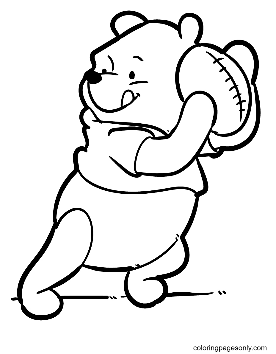 How Big Is Mommy's Belly - Downloadable Winnie The Pooh Baby